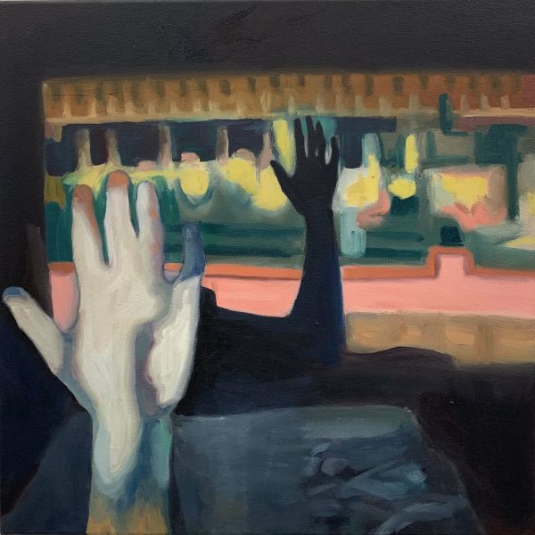 Defenestration 3, Oil on canvas, 50x50, 2021